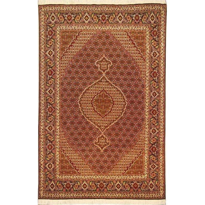 One Of The Kind Persian Tabriz Rug 10'4" x 6'6"